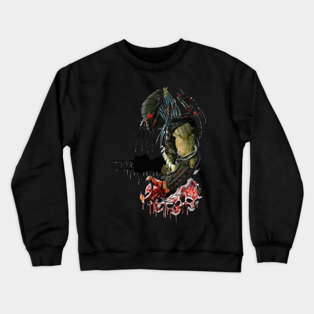 The Hunt Has Evolved Crewneck Sweatshirt by CinemaArt